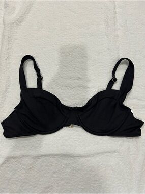 George Black Bikini Top with Underwire